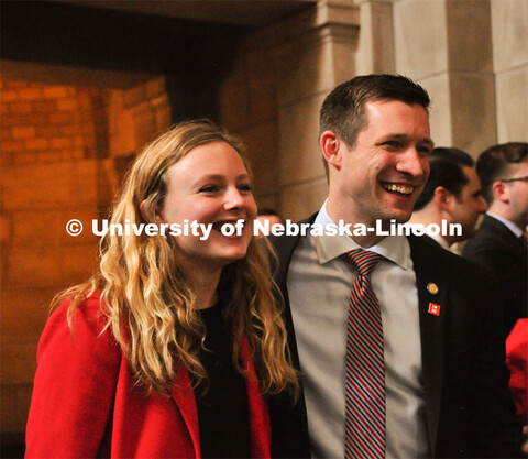 NU Advocacy Day at the Nebraska Capitol. March 27, 2019. 