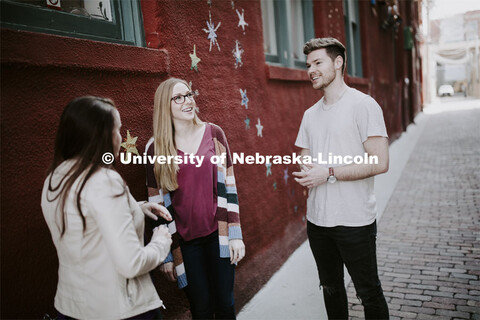 College of Law photo shoot in Haymarket. April 4, 2019. 