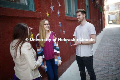 College of Law photo shoot in Haymarket. April 4, 2019. 