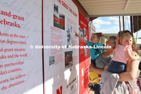 Chancellor Ronnie Green, Jane Green and University Board of Regents member Bob Phares and his wife, 