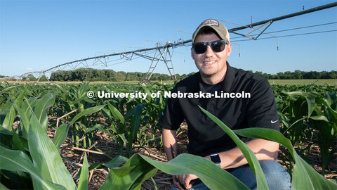 Daran Rudnick, assistant professor and irrigation management specialist in the Department of Biologi