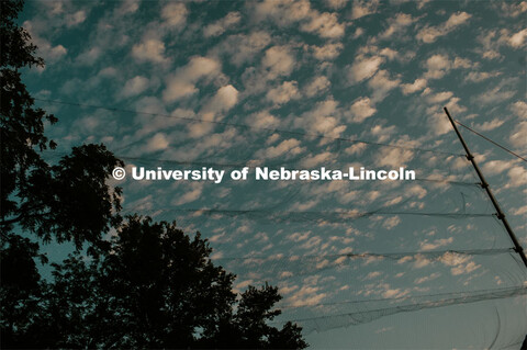 Nebraska graduate student Christopher Fill is studying the patterns of bats living at Homestead Nati