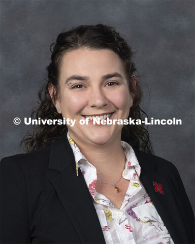 Studio portrait of Jennifer Lather, Assistant Professor, Durham School of Architectural Engineering 