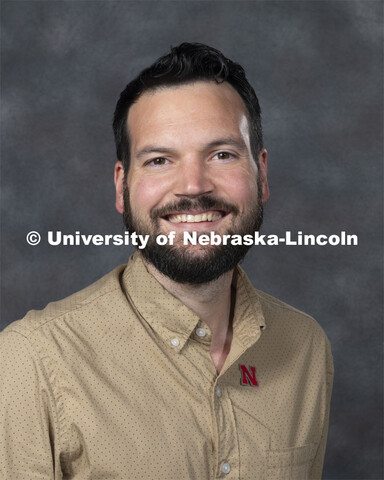 Studio portrait of Robert Shepard, Assistant Professor, Geography. New Faculty. August 21, 2019. 