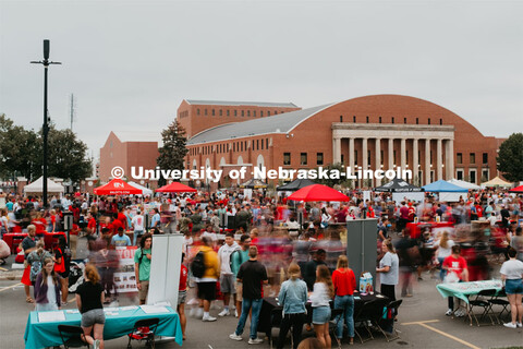 Students had the opportunity to engage with more than 350 booths hosted by local business, student o