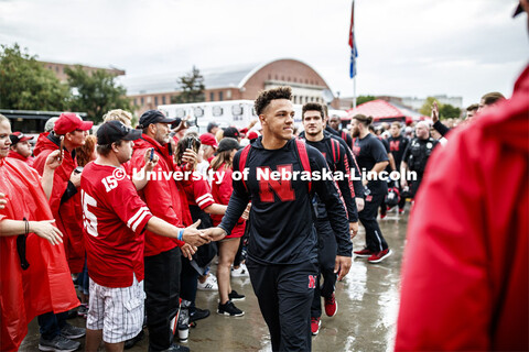 Nebraska vs. Southern Alabama football game. August 31, 2019. 