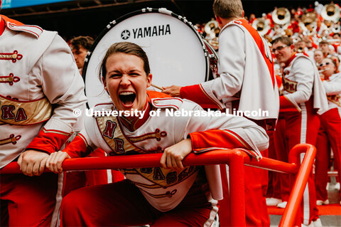 Nebraska vs. Southern Alabama football game. August 31, 2019. 