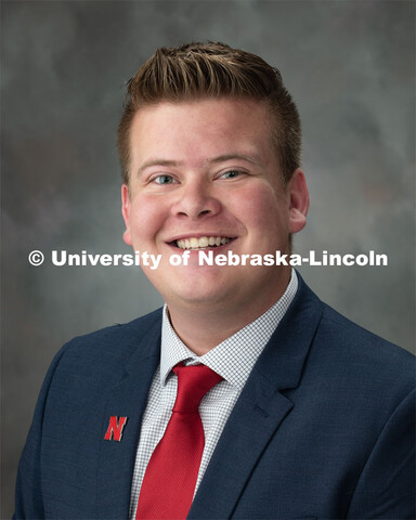 Studio portrait of Austin Rogers, Hospitality, Restaurant and Tourism Management. September 12, 2019