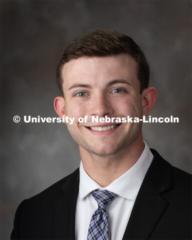 Studio portrait of Adan Redwine, 2019 McNair Scholars. September 24, 2019. 