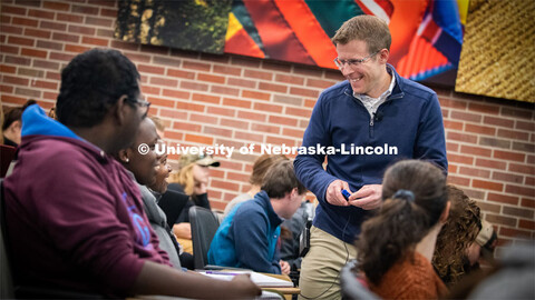 The National Association of Biology Teachers will recognize Brian Couch, associate professor of biol