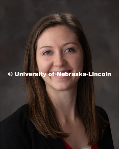 Studio portrait of Janae Hostick, Financial Accountant, Accounting. December 18, 2019. 