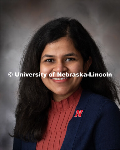 Studio portrait of Asha Mane, Plant Pathology. January 10, 2020. 