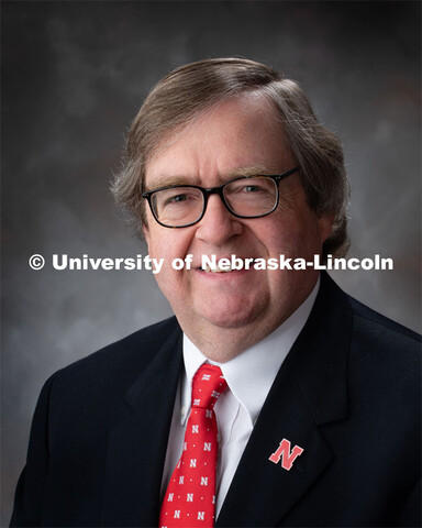 Studio portrait of John Specht, Business Manager for AVE Business Center. February 11, 2020. 