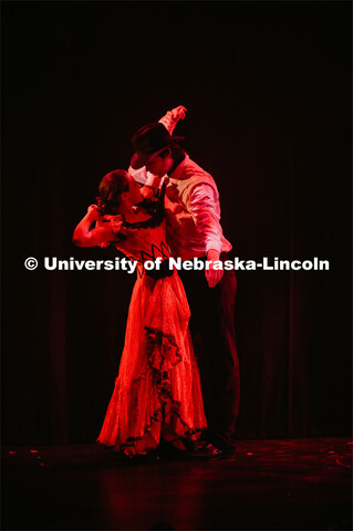 Nebraska Repertory Theatre's production of "A Thousand Words". The original play by students in a co