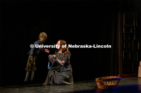 Nebraska Repertory Theatre's production of "A Thousand Words". The original play by students in a co