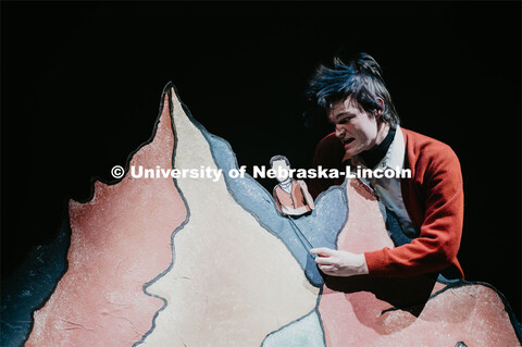 Nebraska Repertory Theatre's production of "A Thousand Words". The original play by students in a co