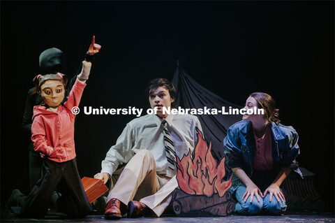 Nebraska Repertory Theatre's production of "A Thousand Words". The original play by students in a co