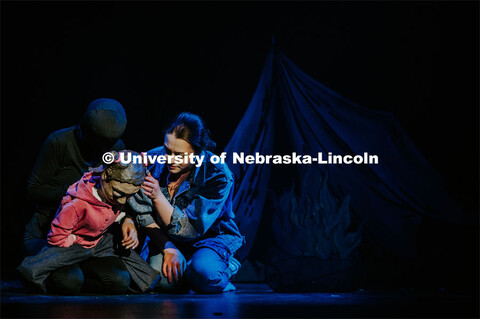 Nebraska Repertory Theatre's production of "A Thousand Words". The original play by students in a co