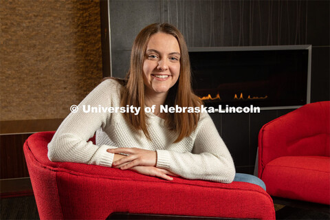 Abby Seibel, a computer engineering major from Elkhorn, NE is one of 10 STEM CONNECT Scholars from U