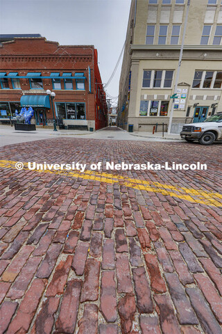 Drone footage of Lincoln’s Art Alley and the Haymarket. Photos are for the College of Architecture