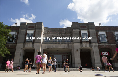 Say Her Name Rally began at the Nebraska Union and then the group marched to the Capitol. July 3, 20