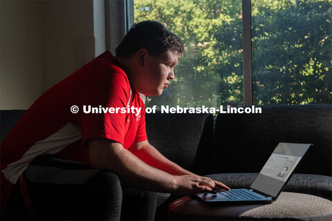 Andrew Malesker, a junior from Hastings, Nebraska, is studying computer science and classical langua