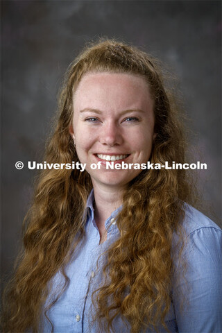 Studio portrait of Allison Docter, TRIO tutor coordinator. August 31, 2020. 