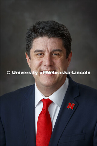 Studio portrait of Patrick Winter, Associate Vice Chancellor for Academic Services and Enrollment Ma