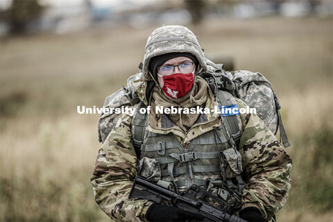 UNL Army ROTC Big Red Battalion holds yearly 3-day field exercises at the National Guard training ar