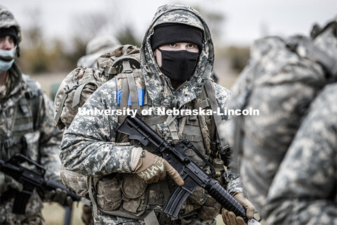 UNL Army ROTC Big Red Battalion holds yearly 3-day field exercises at the National Guard training ar