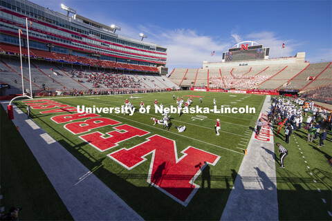 Nebraska v. Penn State football. November 14, 2020. 