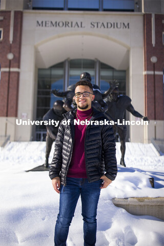 Drake Keeler is a journalism major who is leading the Daily Nebraskan's Black Lives Matter project a