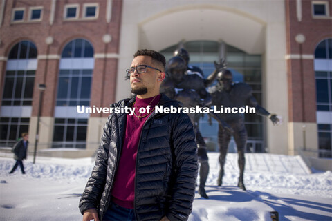 Drake Keeler is a journalism major who is leading the Daily Nebraskan's Black Lives Matter project a