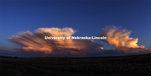 Storm clouds southeast of Adams, NE. May 5, 2021. 