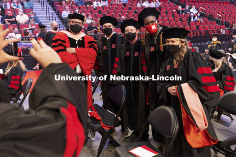 Graduate Commencement at Pinnacle Bank Arena. May 7, 2021. 