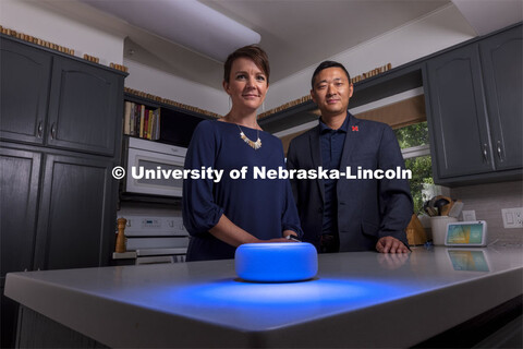 Changmin Yan and Valerie Jones collaborated with researchers at the University of Nebraska Medical C