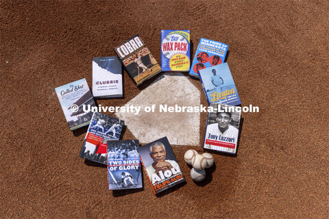 Baseball books published by Nebraska Press. For ORED story Showcase the Press’ expertise in books 