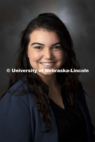 Studio portrait of Amelia-Marie Altstadt, Coordinator, University Honors Program. July 29, 2021. 