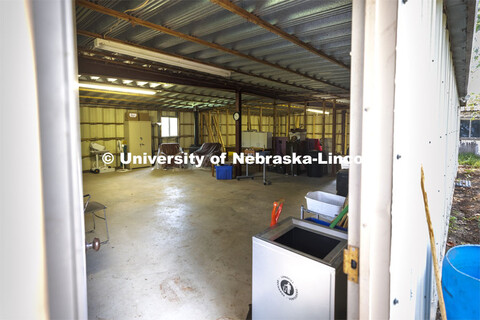 The buildings on the Reller Prairie Field Station south of Martell, Nebraska, are slowly being renov