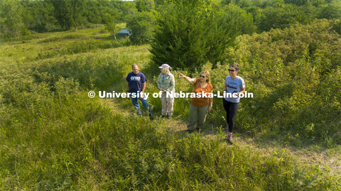 William Belcher, associate professor of anthropology (left); LuAnn Wandsnider, professor of anthropo