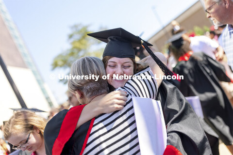 Undergraduate Commencement at Pinnacle Bank Arena. August 14, 2021. 