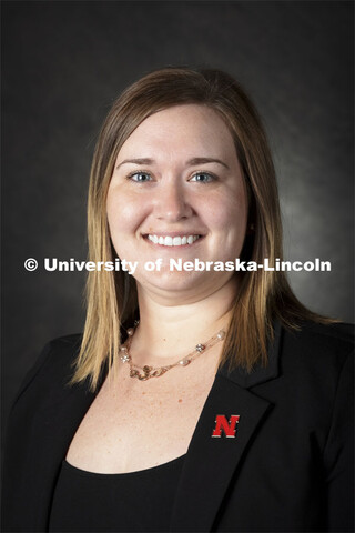 Studio portrait of Amanda Dorsten, Lecturer, Nutrition and Health Sciences. 2021 New Faculty Orienta