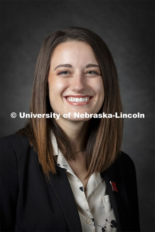 Studio portrait of Amanda Kowalewski, Assistant Extension Educator, West Central Research and Extens