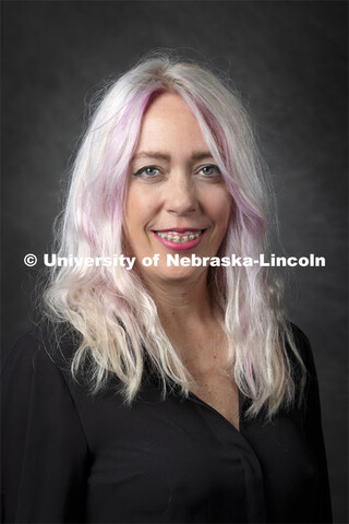 Studio portrait of Jen Landis, Assistant Professor of Practice, School of Art, Art History and Desig