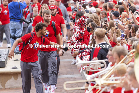 Nebraska vs. Fordham University football game. September 4, 2021. 
