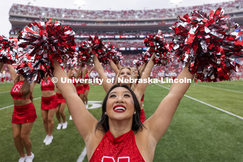 Nebraska vs. Fordham University football game. September 4, 2021. 