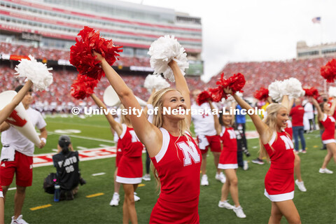 Nebraska vs. Fordham University football game. September 4, 2021. 