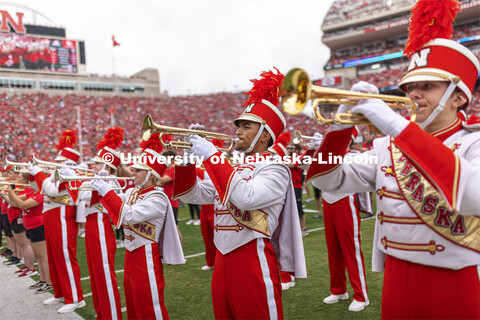 Nebraska vs. Fordham University football game. September 4, 2021. 