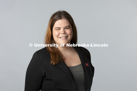 Studio portrait of Sarah Simon, Assistant Director, Office of Admissions. September 9, 2021. 