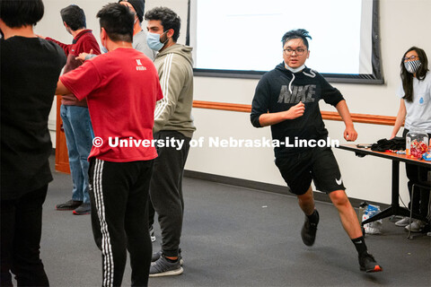 Henry Tran plays Meo Bat Chuot (cat and mouse) as the Vietnamese Student Association (Recognized Stu